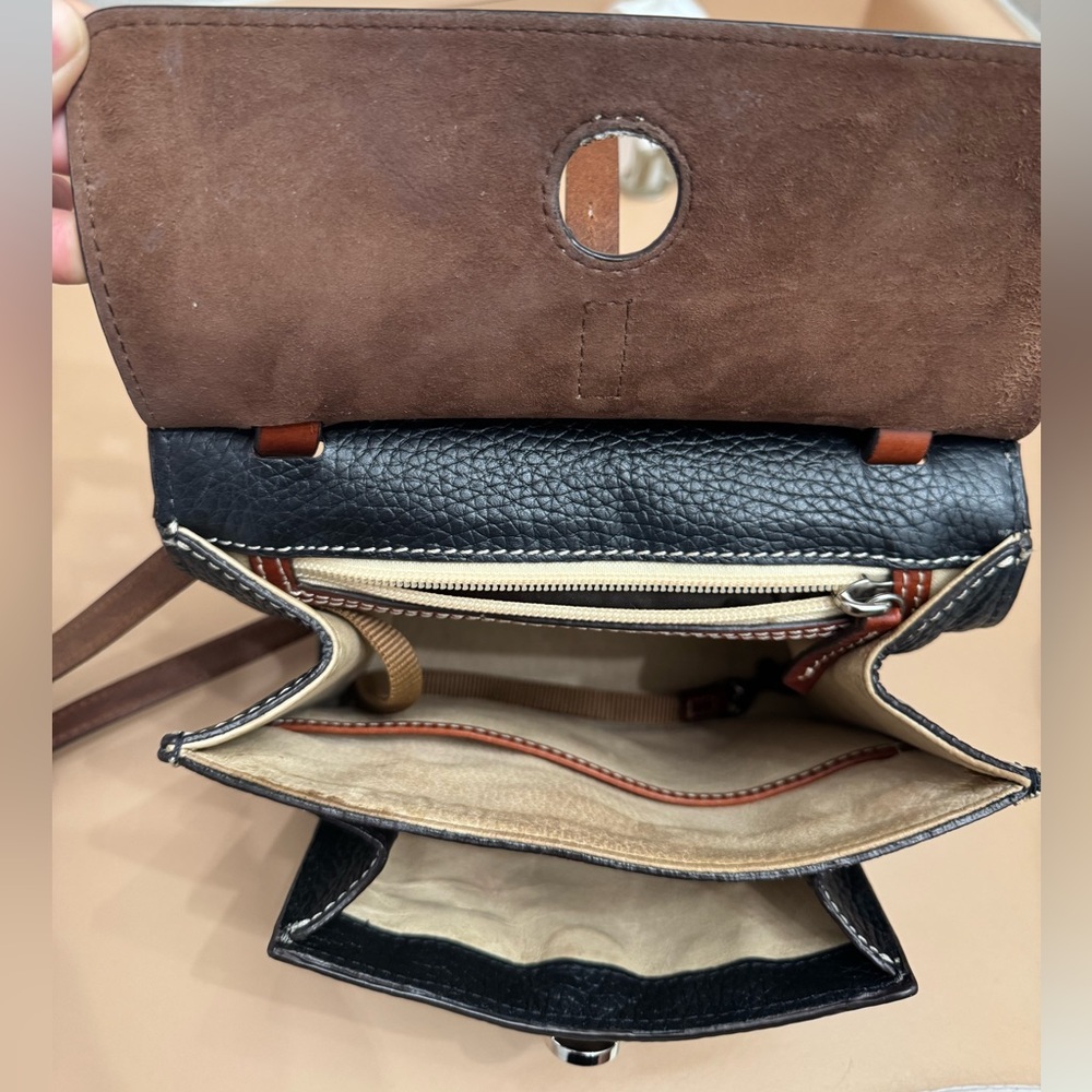Dooney & Bourke Black and Brown Leather Cambridge
Crossbody - Picture 10 of 14